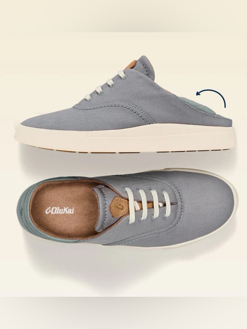 OLUKAI ‘Kohu’ Convertible Heel Sneakers-Women’s size 6.5